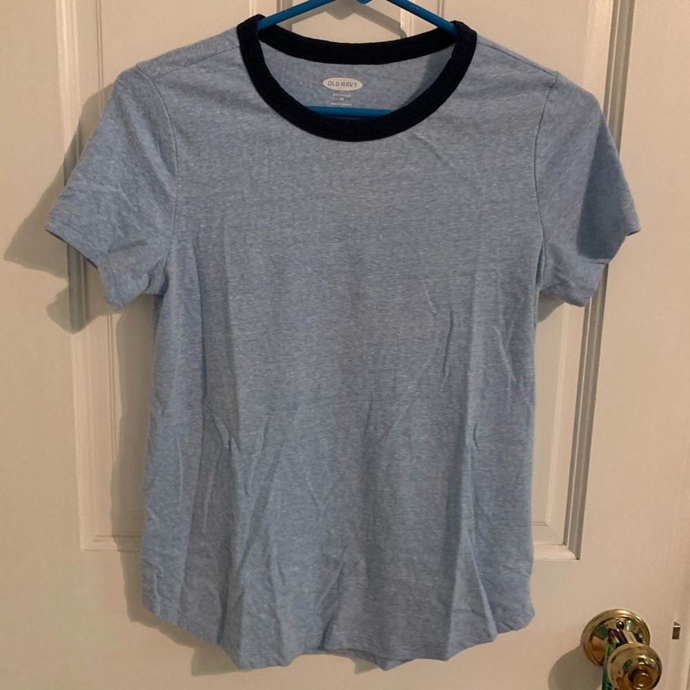 XS old navy blue short sleeve shirt